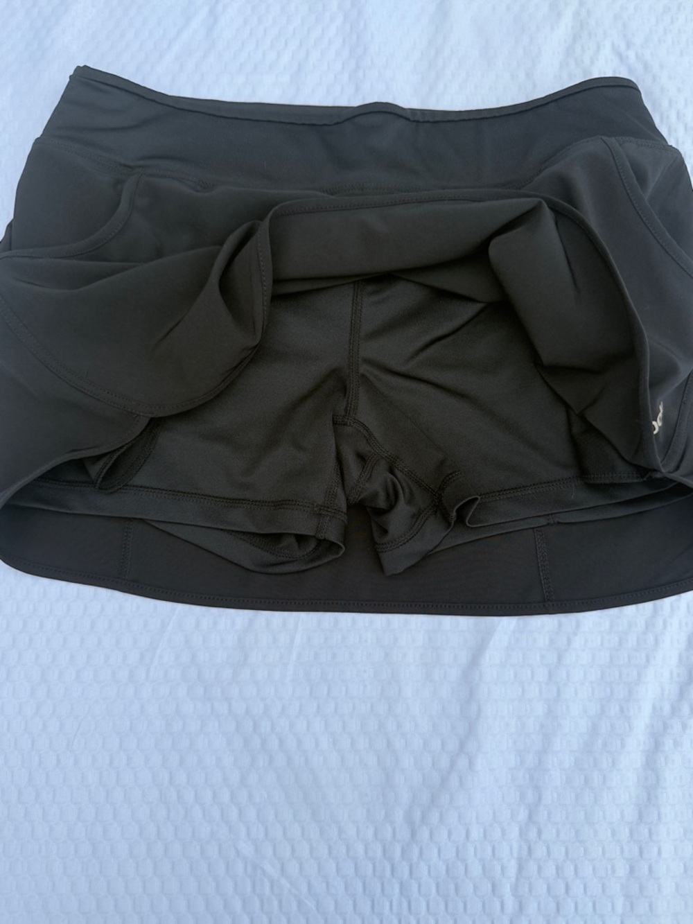REEBOK  Black Sport Skort with Side Pockets